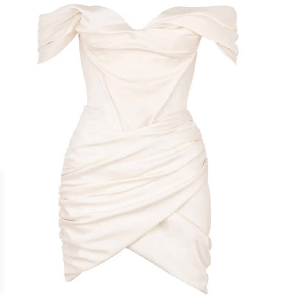 INAMORE Carmen Off-the Shoulder Corset Dress